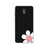 the black and white polka dot pattern with pink balloon back cover for samsung note 3