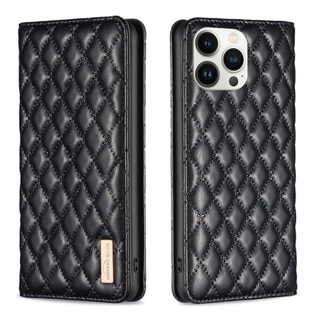 the black quilt leather case for the iphone 11