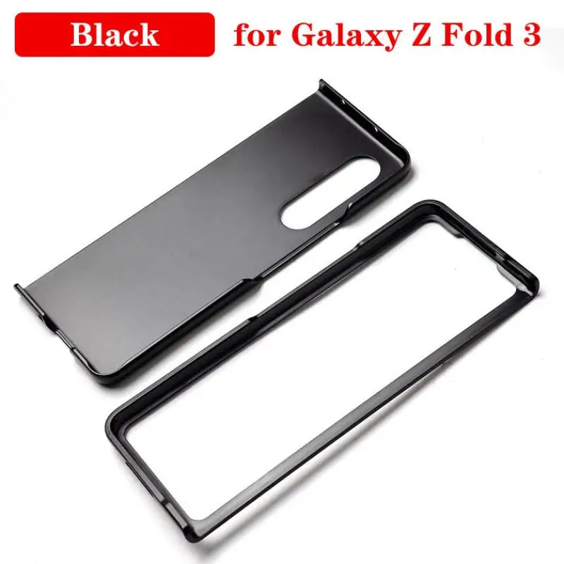 black for samsung z fold 3 case