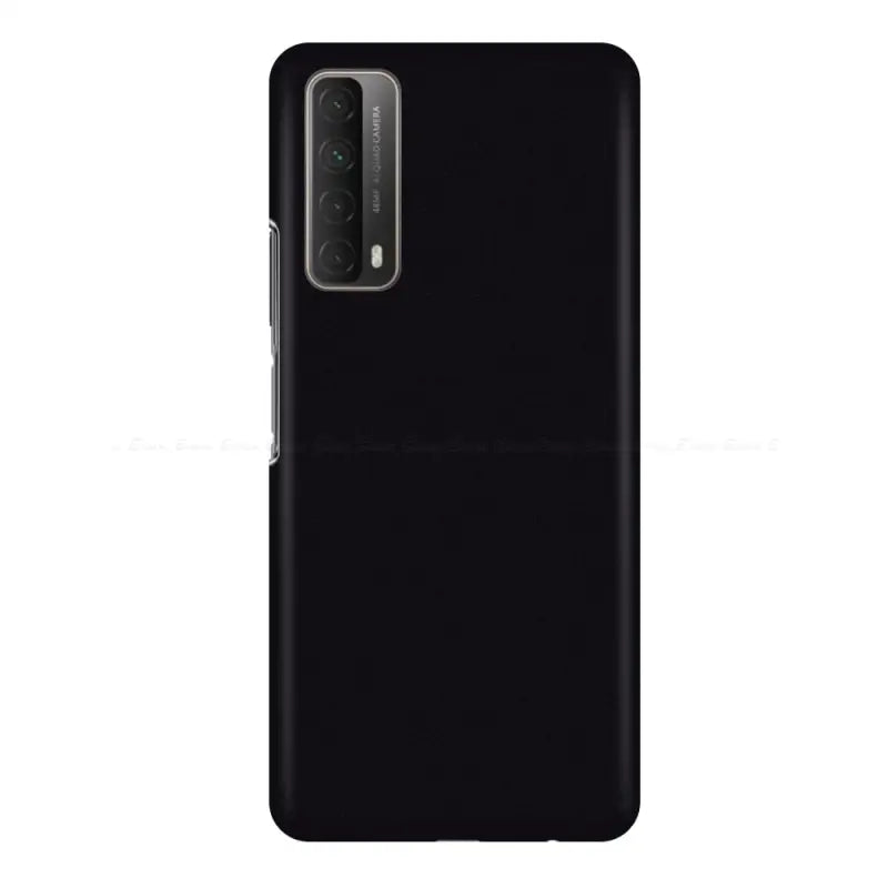 the back of the black samsung phone case
