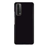 the back of a black samsung phone case