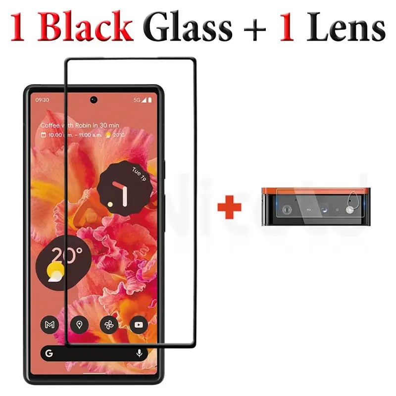 black glass screen protector for nokia x1
