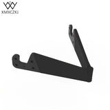 a black metal bracket bracket for a wall mounted bracket