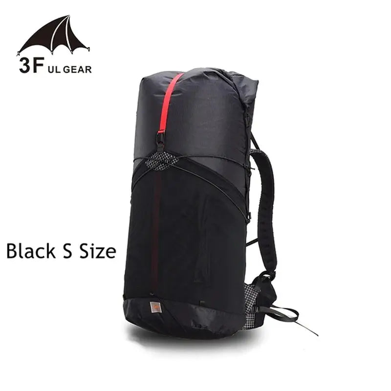 a backpack with a red stripe on the side