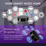 Black smart home hub.