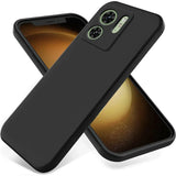 Black smartphone case with dual camera cutout and a matte finish.