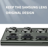 a black and white image of a stove with the words keep the samsungs original design