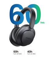 Black UGREEN over-ear headphones.