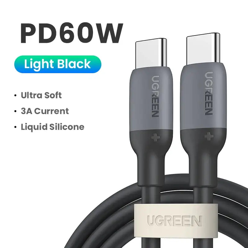 a black and white cable with the words’p6v ’