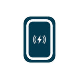 a phone icon with a lightning symbol