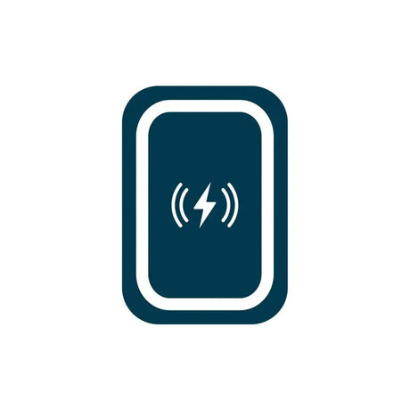 a phone icon with a lightning symbol