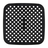 a black and white polka dot pattern on a white background