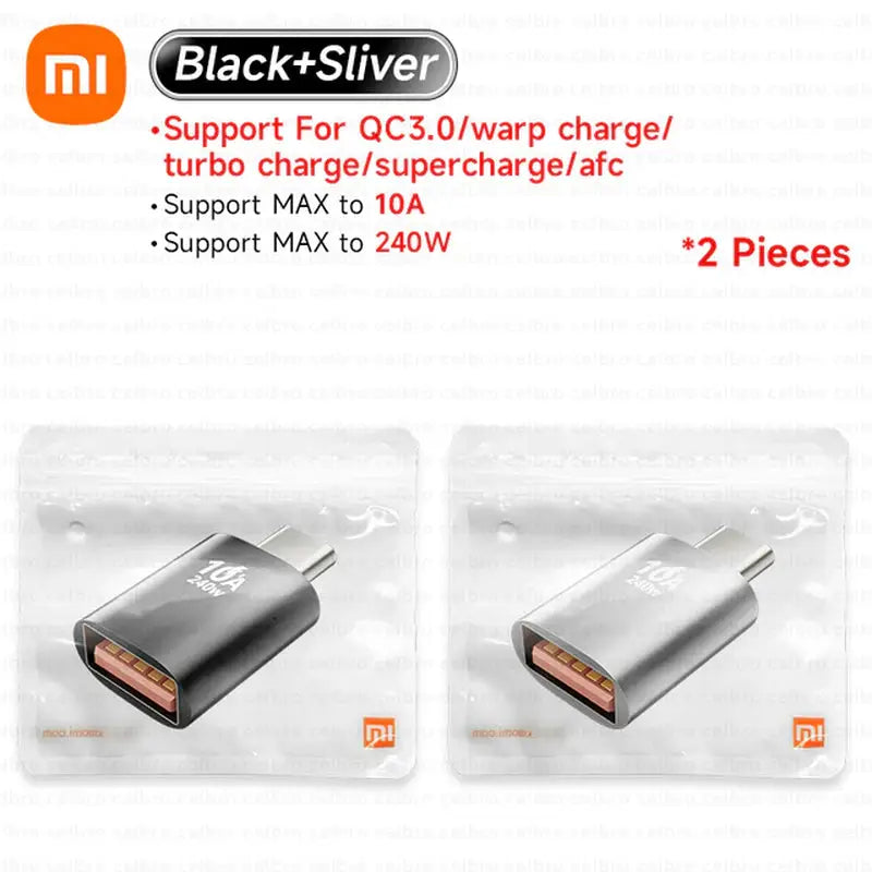 two packages of black and silver charger for the nintendo wii