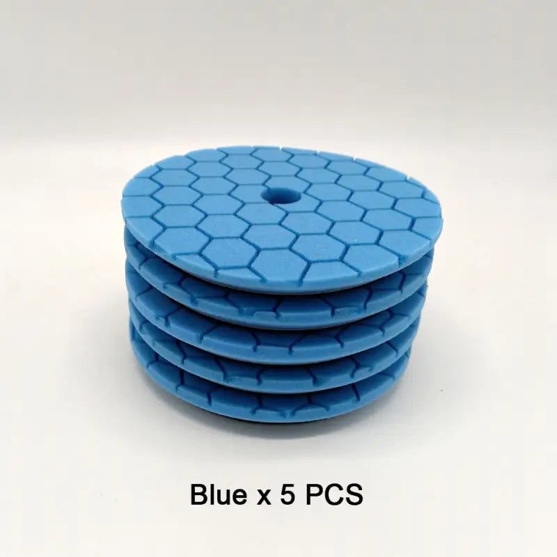 blue 5 pcs of foam