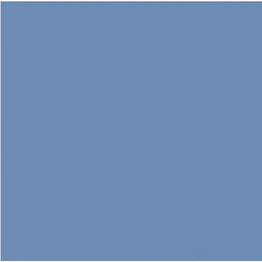 A blue background with a white border