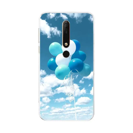 blue balloons back cover for motorola z3