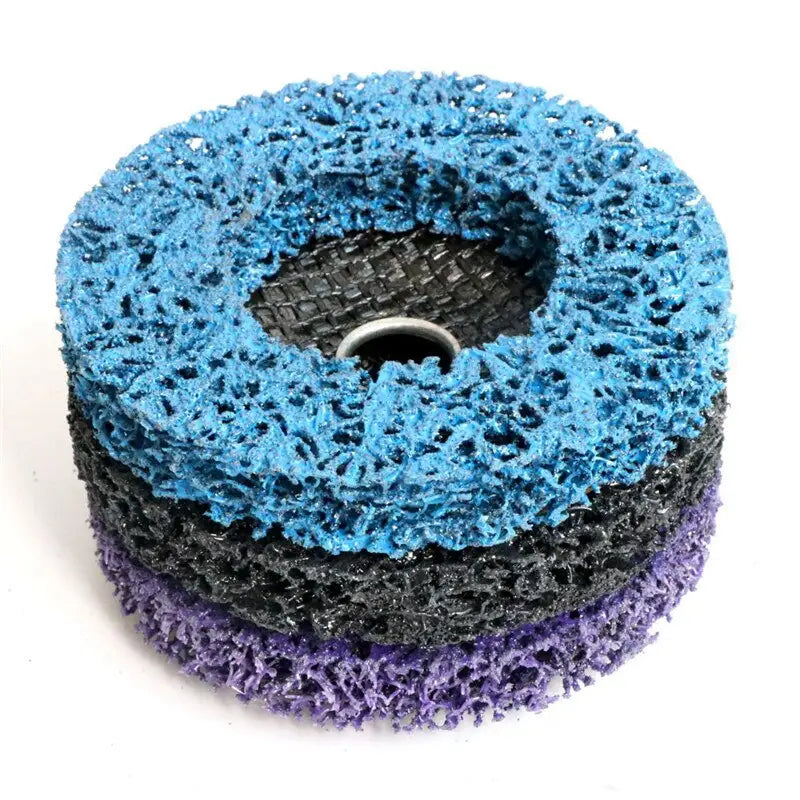 a blue and black sponge sponge