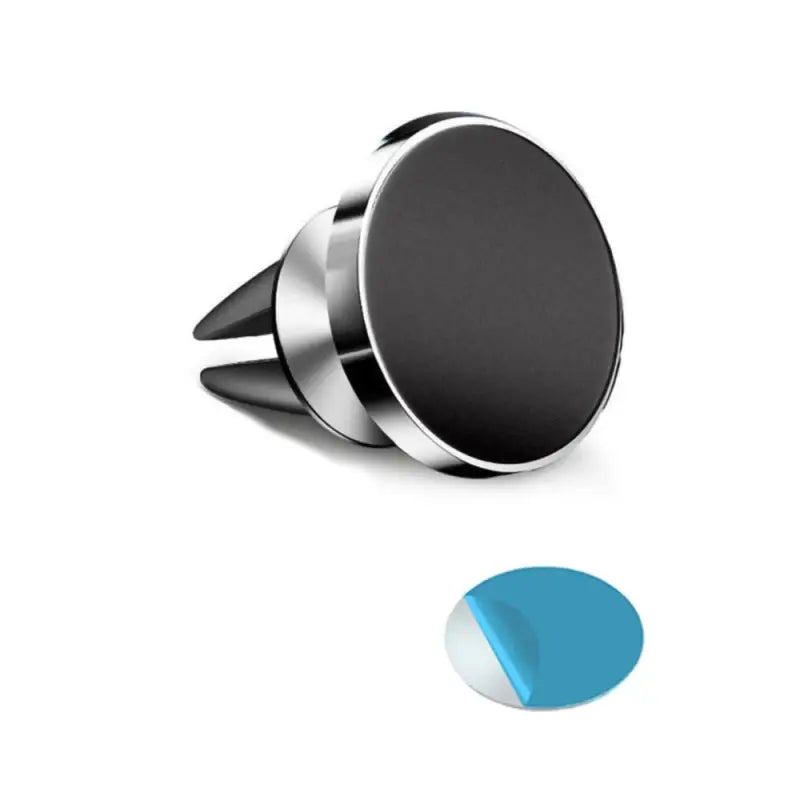 a blue and black ring with a white circle