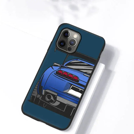 The blue bmw iphone case