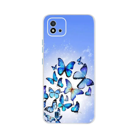 blue butterflies iphone case