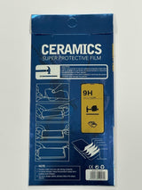 Blue ceramics super protective film packaging.