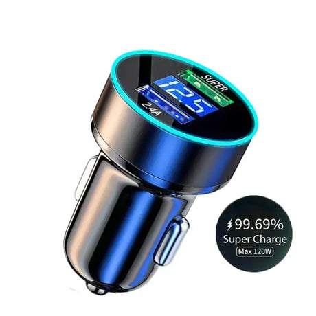 anker car charger with dual usb