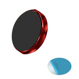 a blue and white circle with a black circle