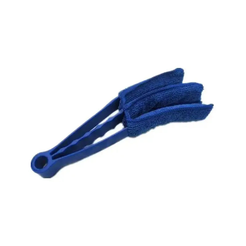 a blue shoelacet with a white background