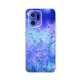 blue flowers phone case