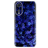 blue flowers phone case