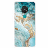 the teal marble lg l7 phone case