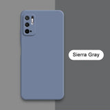 a blue iphone case with the text sierra gray