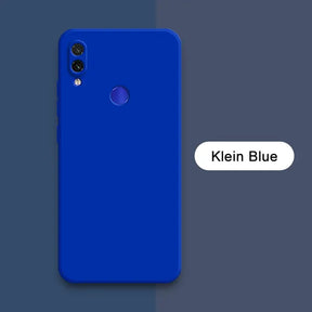 A blue iphone case with the text’person ’