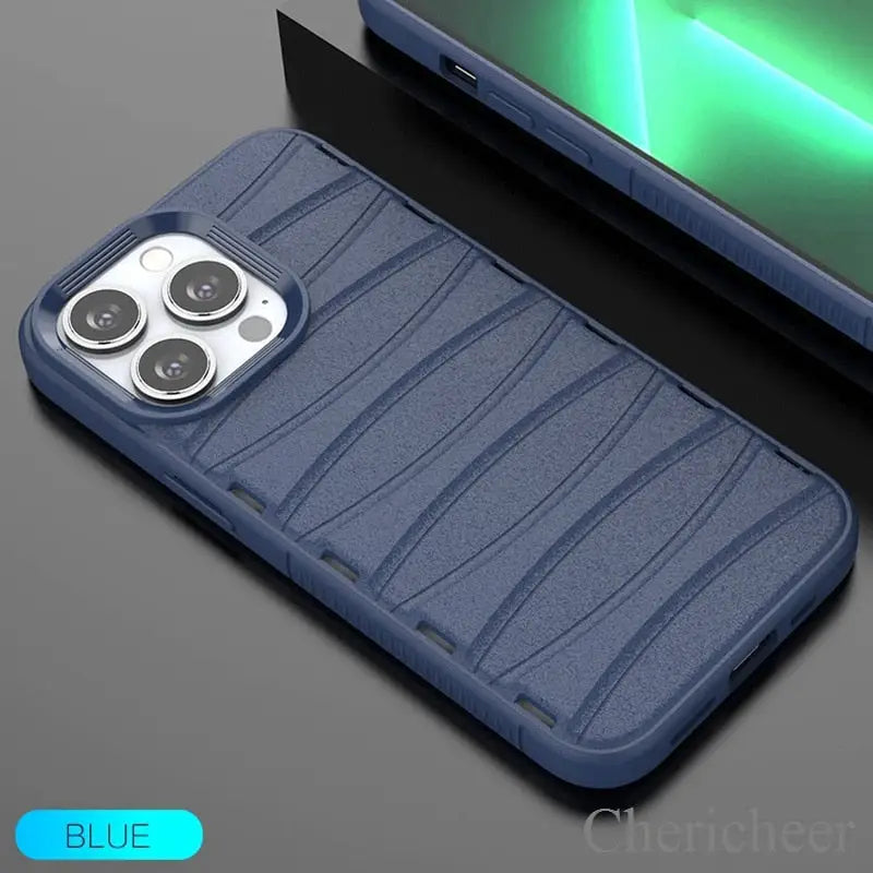 blue leather case for iphone 11