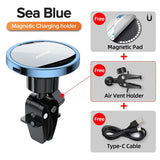 sea blue magnetic magnetic magnetic car mount