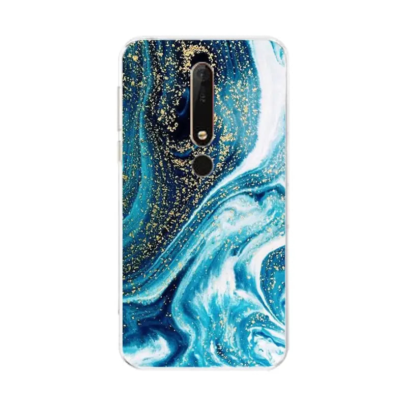blue marble phone case