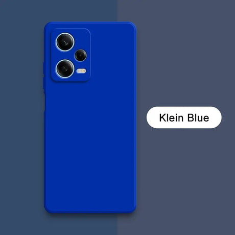 a blue phone case with the text’klein blue ’