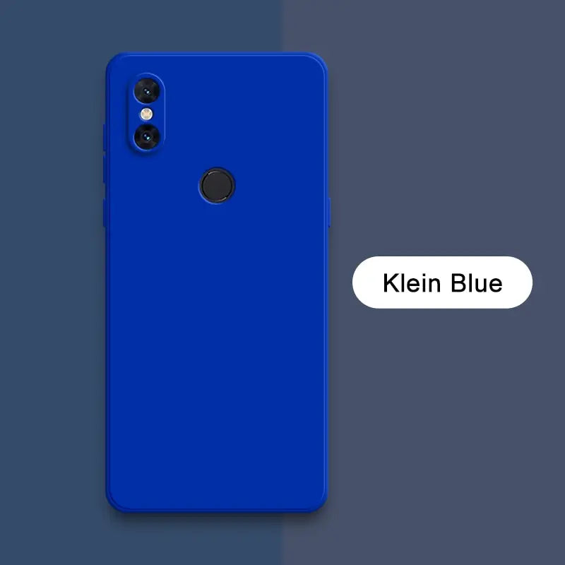 a blue phone with the text’person’on it