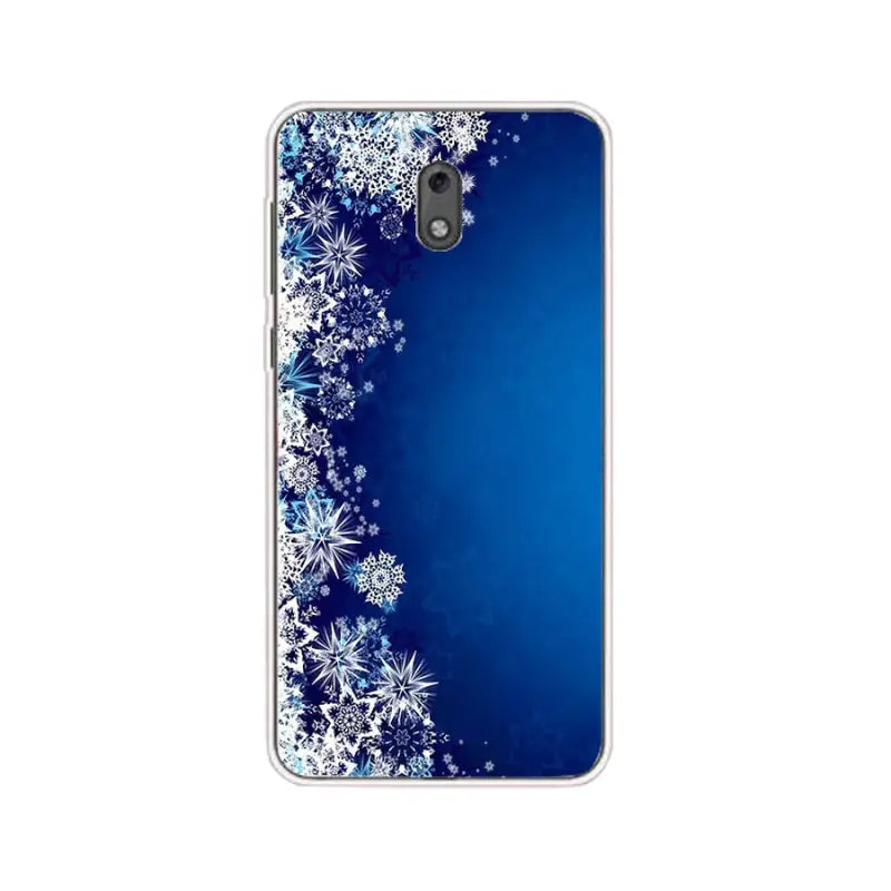 blue snowflakes case for samsung galaxy s9