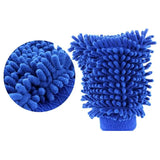 a blue sponge sponge with a white background