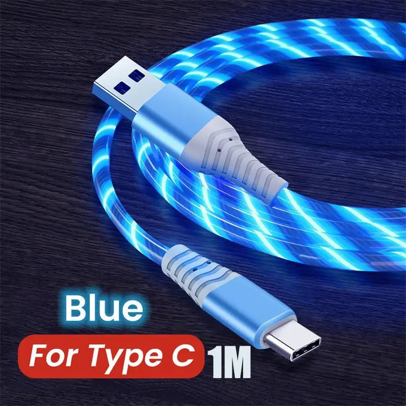 a close up of a blue cable connected to a usb cable