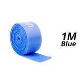 a roll of blue foam tape with the words 1m blue