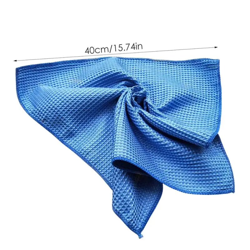a blue bow tie on a white background