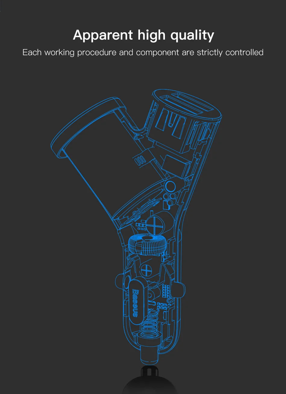 Blueprint-style technical illustration of a handheld electric power tool, likely a cordless drill or driver.