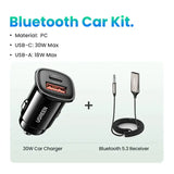 Bluetooth car kit with usb and usb