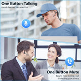 Bluetooth headset advertisement.