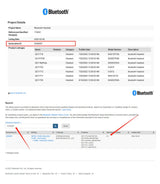 Bluetooth headset project details.
