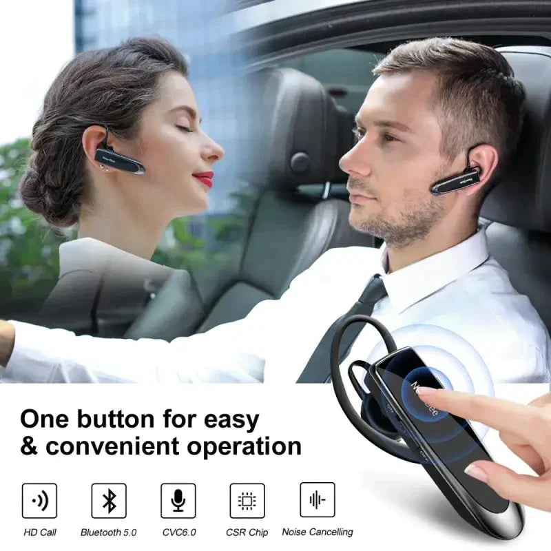 Bluetooth wireless car headset