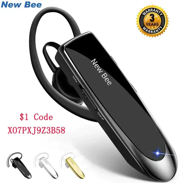 bluetooth wireless earphone with mic and mic