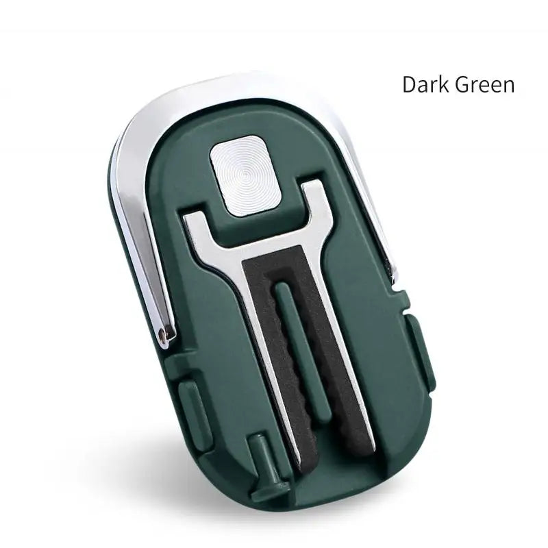 the dark green bottle opener is a bottle opener with a metal handle